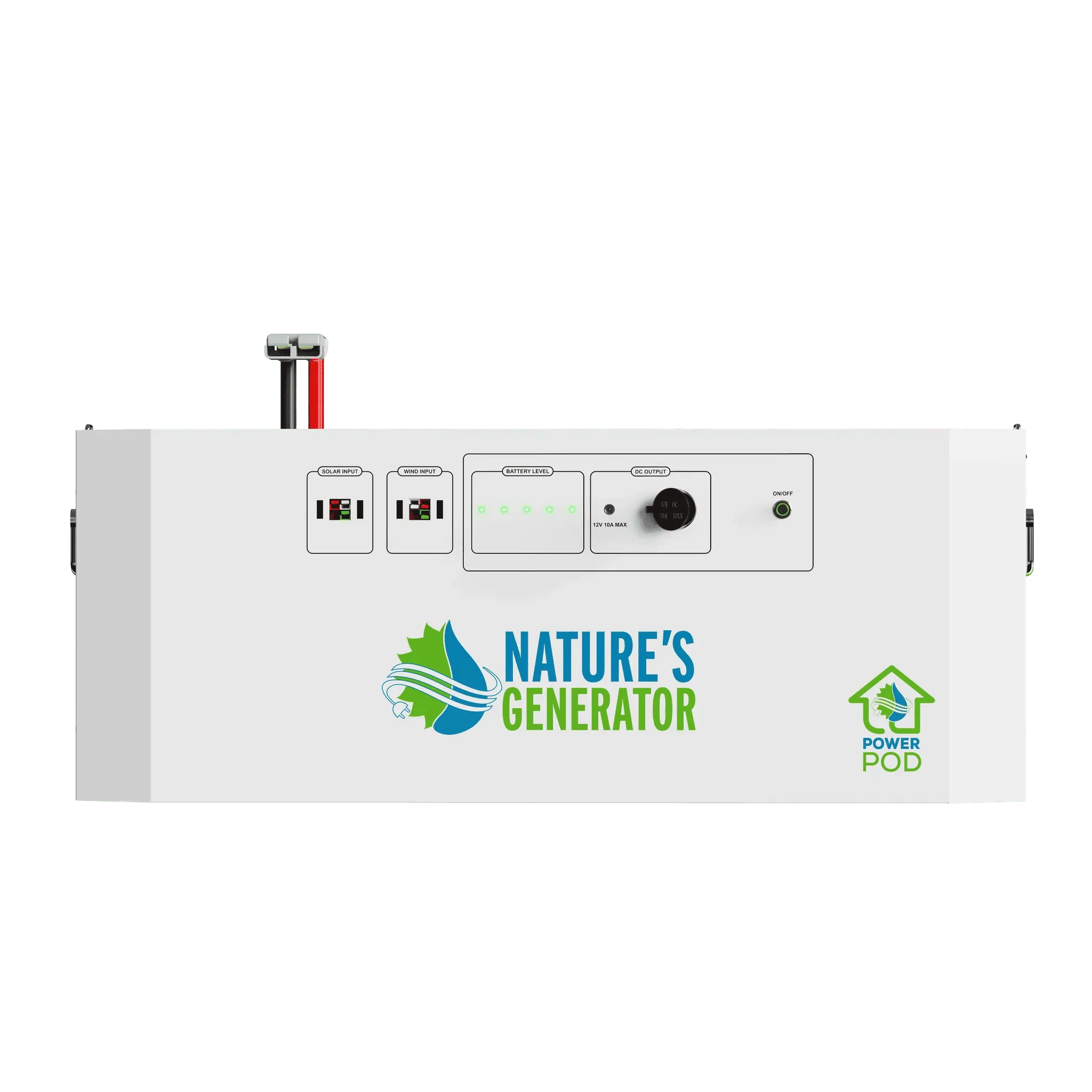 Nature's Generator Powerhouse Gen 2 Whole Home Generator | 7200W Portable Power Station