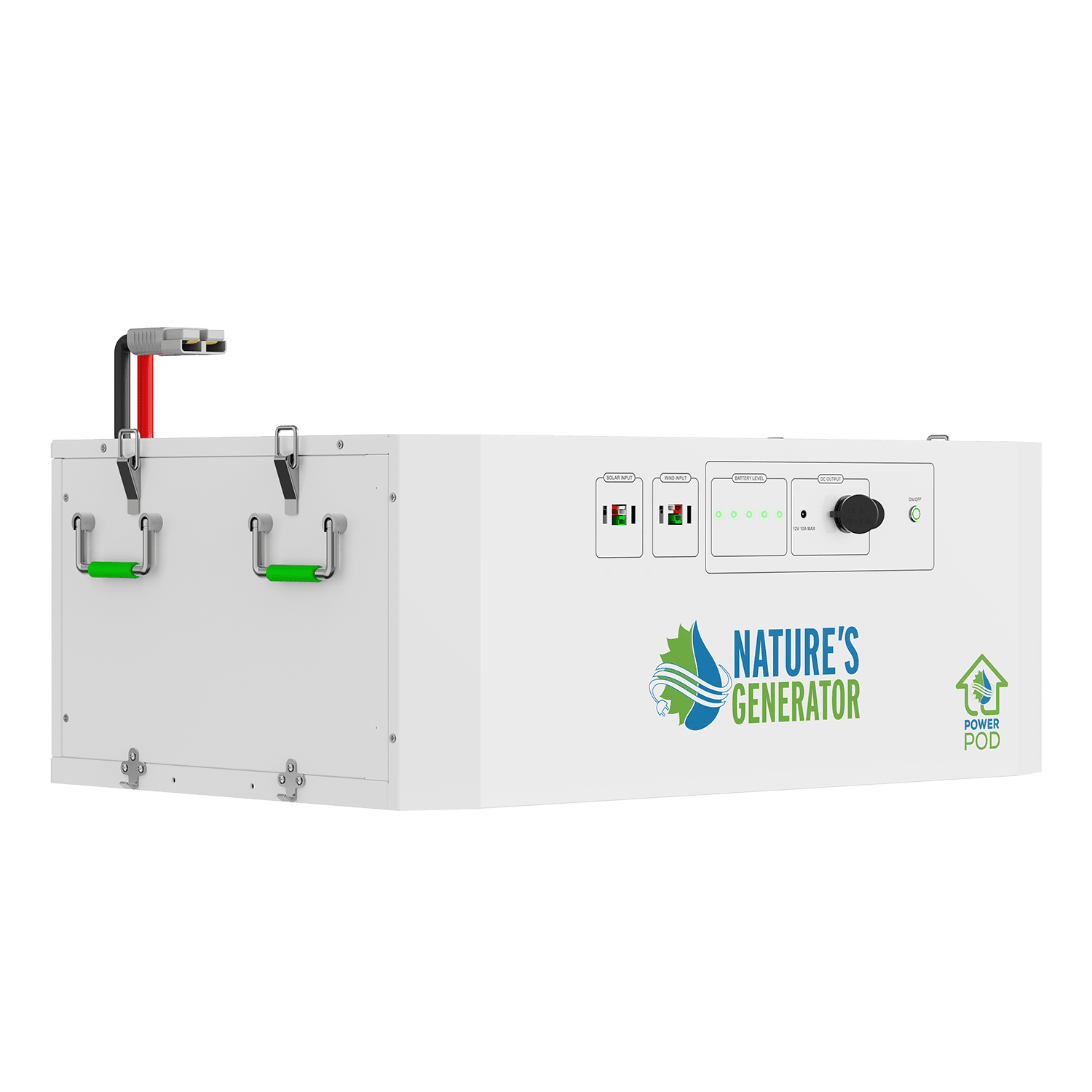 Nature's Generator Powerhouse Gen 2 Whole Home Solar Generator | 7200W Expandable Solar Backup System