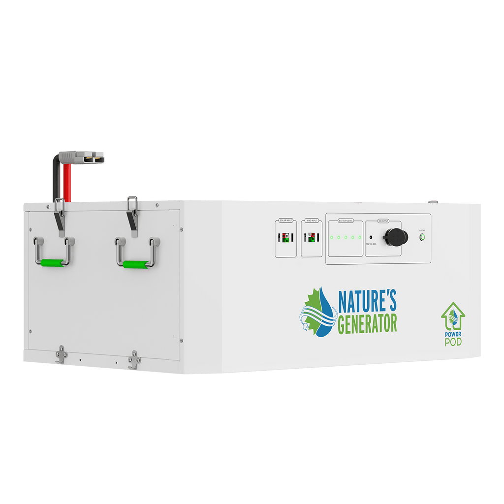 Nature's Generator Powerhouse Gen 2 Solar Generator and Transfer Switch