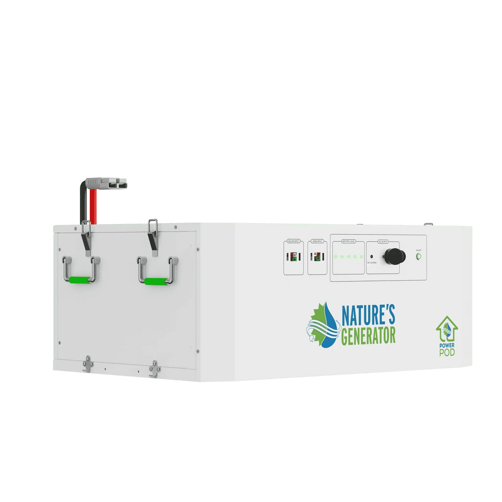 Nature's Generator Powerhouse Gen 2 Whole Home Generator | 7200W Portable Power Station