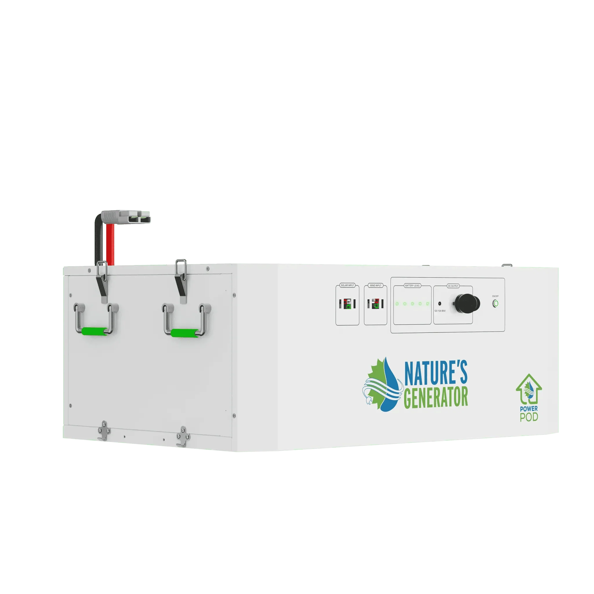 Nature's Generator Powerhouse Gen 2 Whole Home Generator | 7200W Portable Power Station