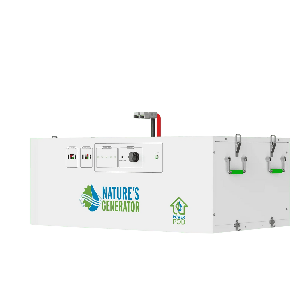 Nature's Generator Powerhouse Gen 2 Whole Home Generator | 7200W Portable Power Station