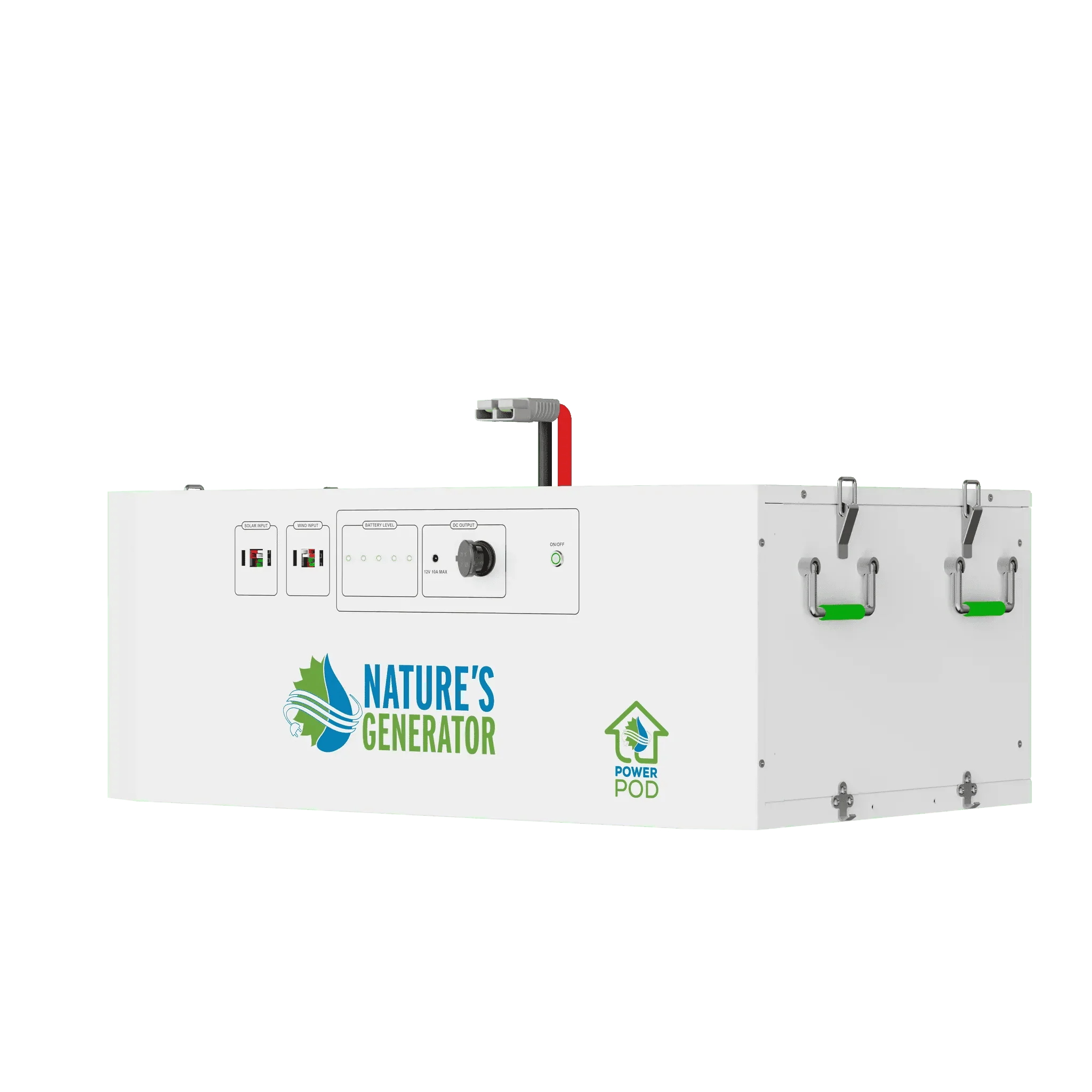 Nature's Generator Powerhouse Gen 2 Whole Home Generator | 7200W Portable Power Station
