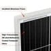 Rich Solar Mega 200 Watt 12 Volt Solar Panel