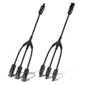 Y Branch Parallel Adapters 3 to 1