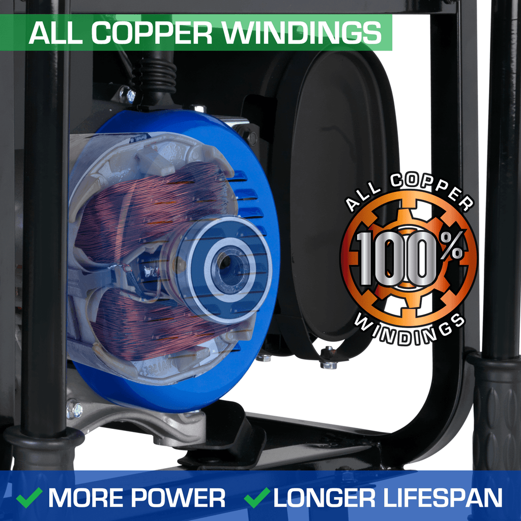 Duromax XP13000HXT 13,000 Watt Tri Fuel Generator w/ CO Alert