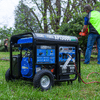 Duromax XP13000HX Watt Dual Fuel Portable Generator with CO Alert