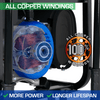Duromax XP13000HX Watt Dual Fuel Portable Generator with CO Alert