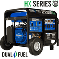 Duromax XP13000HX Watt Dual Fuel Portable Generator with CO Alert