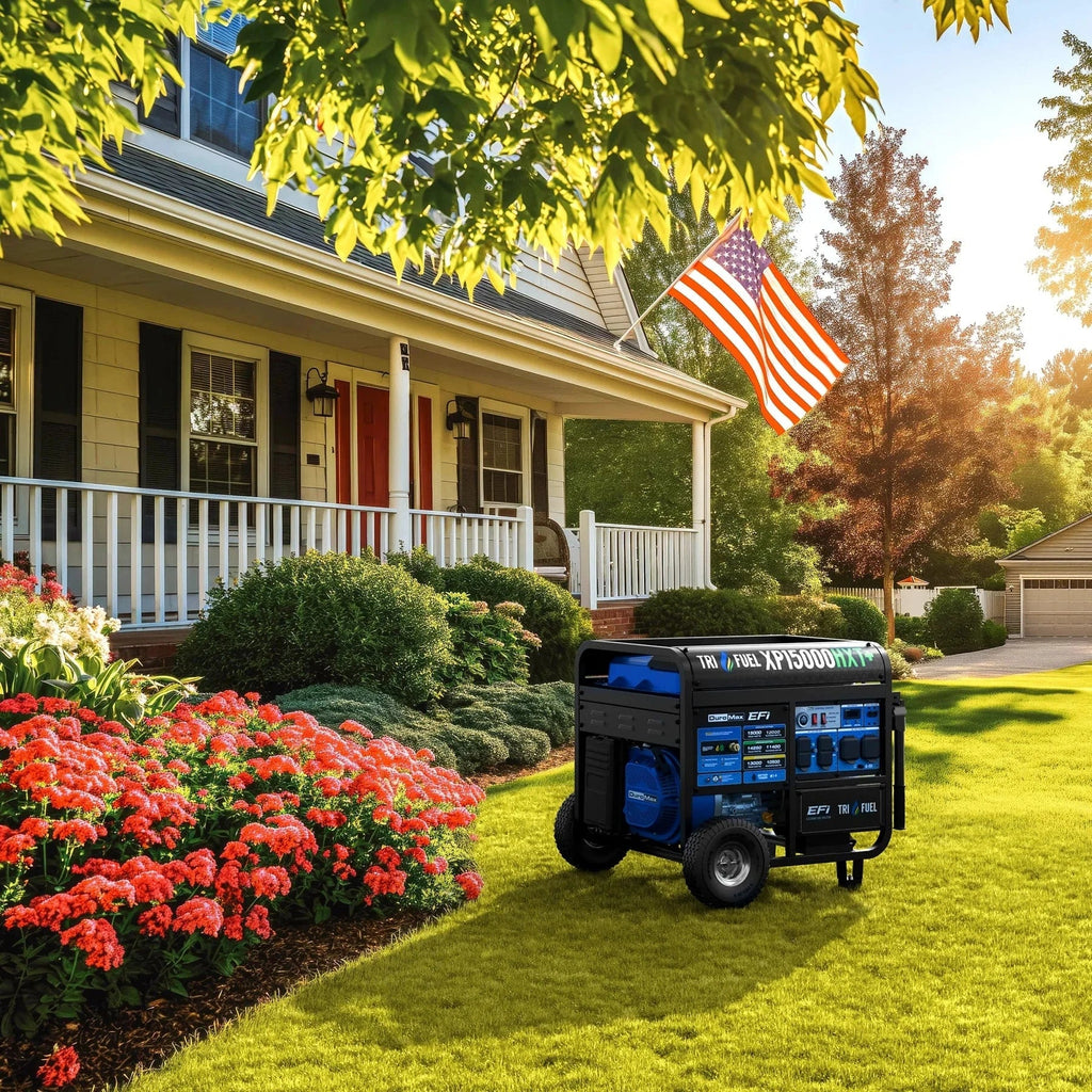 DuroMax XP15000HXT+ 15,000-Watt / 12,000-Watt EFI Tri-Fuel Portable Generator