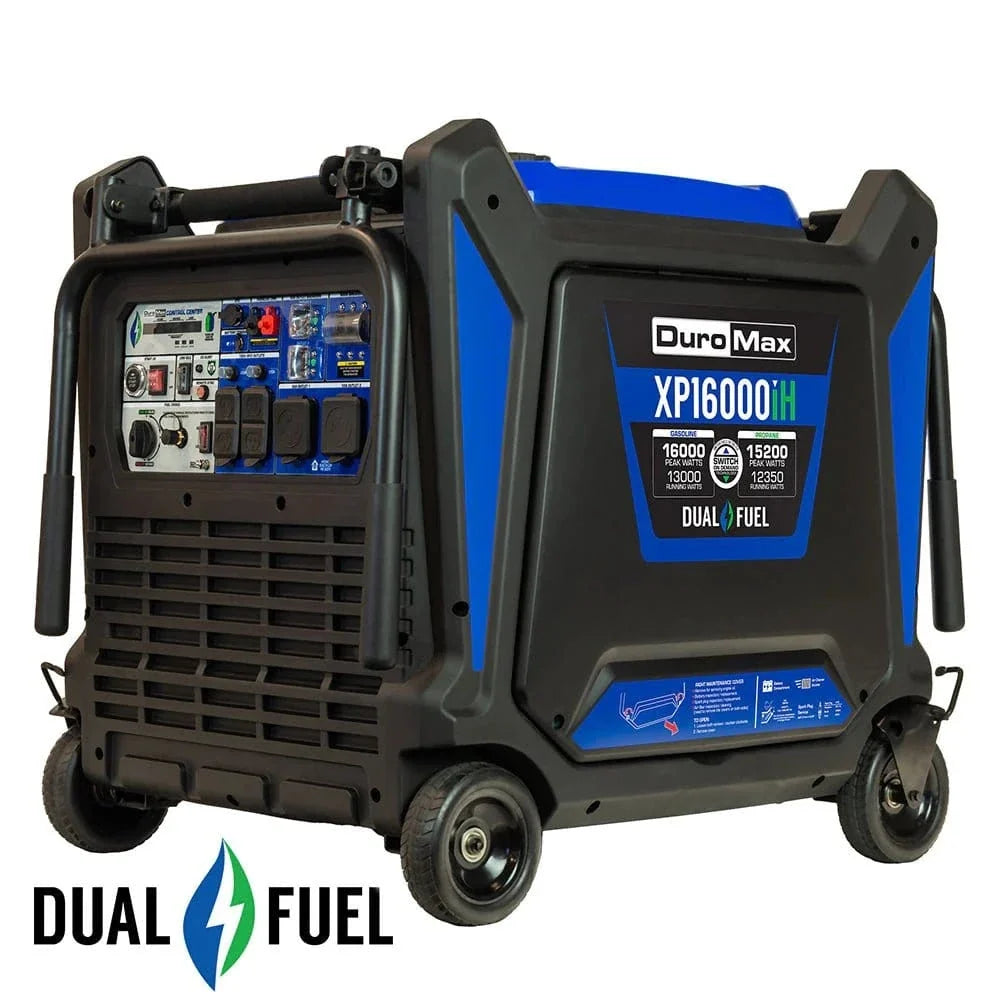 Duromax 16,000 Watt Dual Fuel Portable Inverter Generator w/ CO Alert