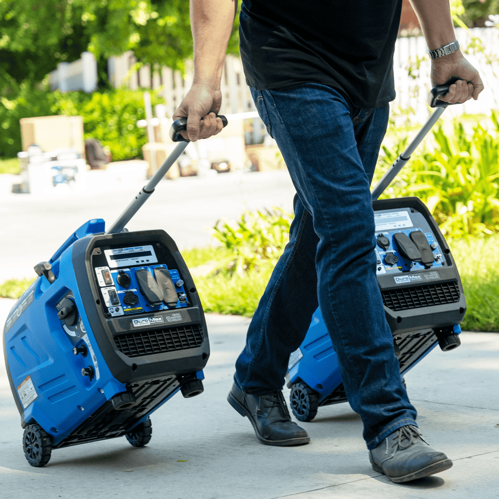 DuroMax XP2300iH 2300-Watt 80cc Dual Fuel Digital Inverter Hybrid Portable Generator with CO Alert
