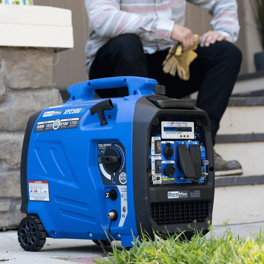 Duromax XP2300IH 2,300 Watt Dual Fuel Portable Inverter Generator w/ CO Alert