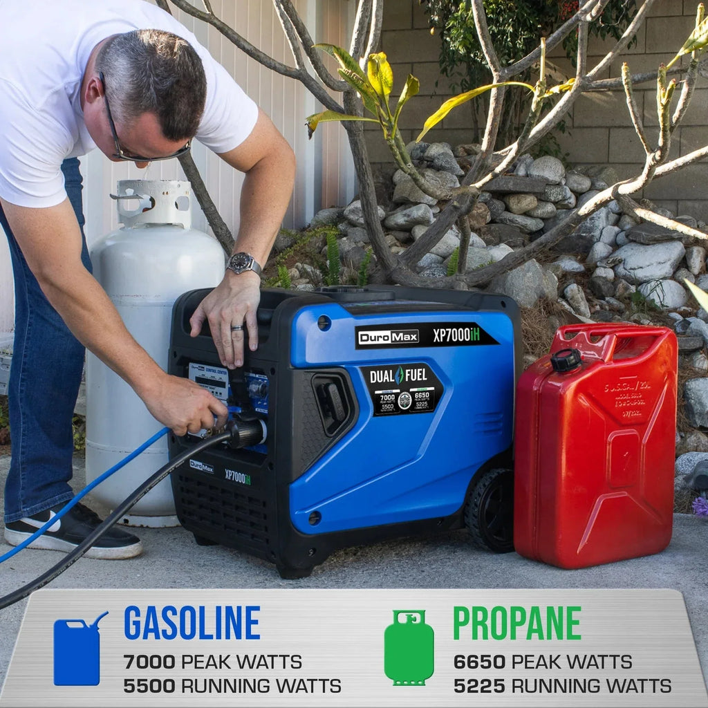 Duromax  XP7000iH  - 7,000 Watt Dual Fuel Inverter Generator w/ CO Alert
