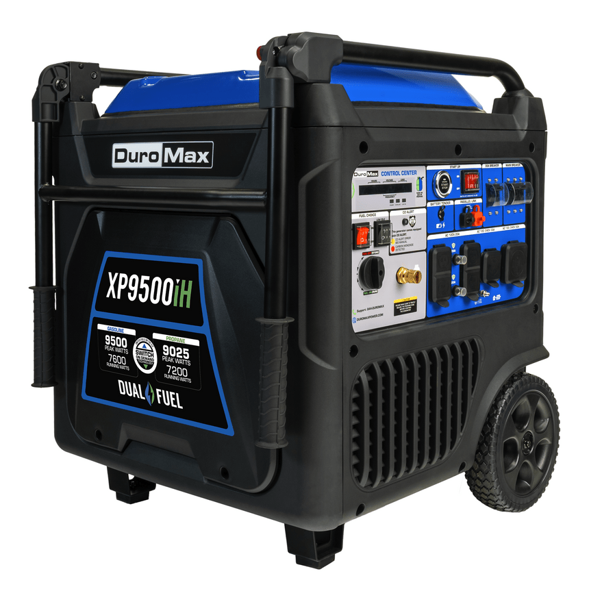 Duromax 9500 Watt  Dual Fuel Inverter Generator w/ CO Alert