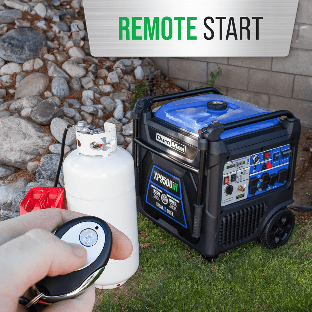 Duromax 9500 Watt  Dual Fuel Inverter Generator w/ CO Alert