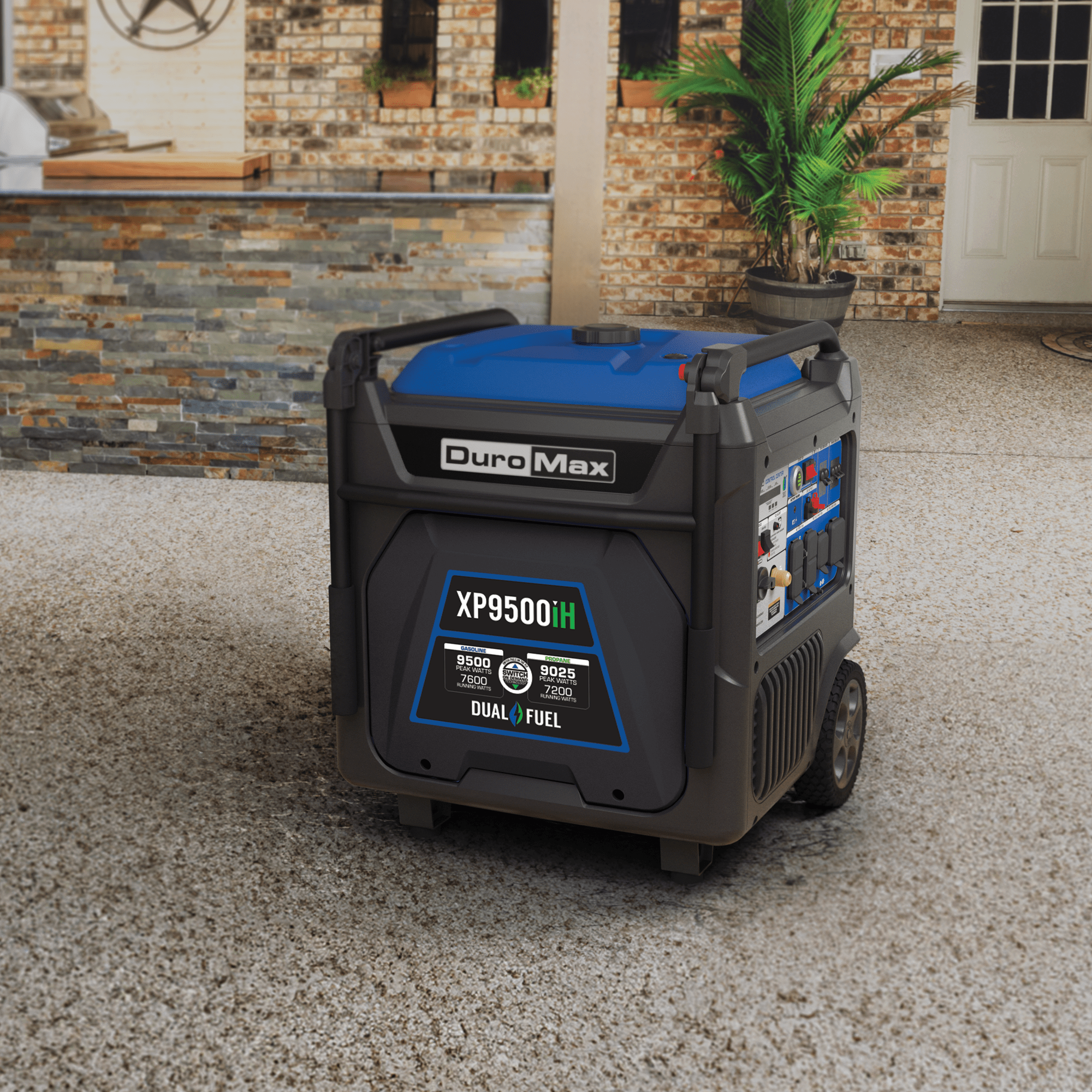 Duromax 9500 Watt  Dual Fuel Inverter Generator w/ CO Alert