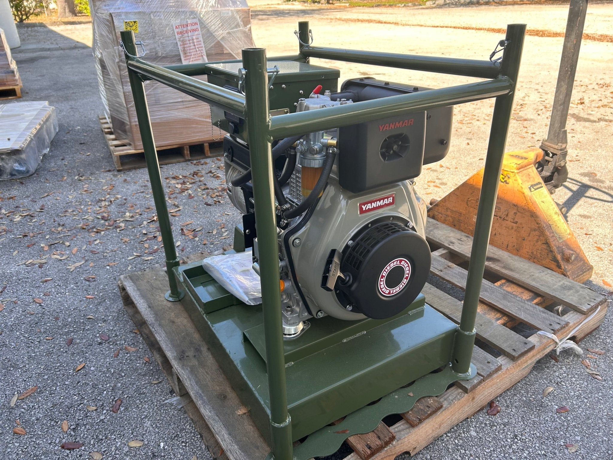 5kW Yanmar Diesel Generator – MEC5 Maspower 3 Phase Industrial