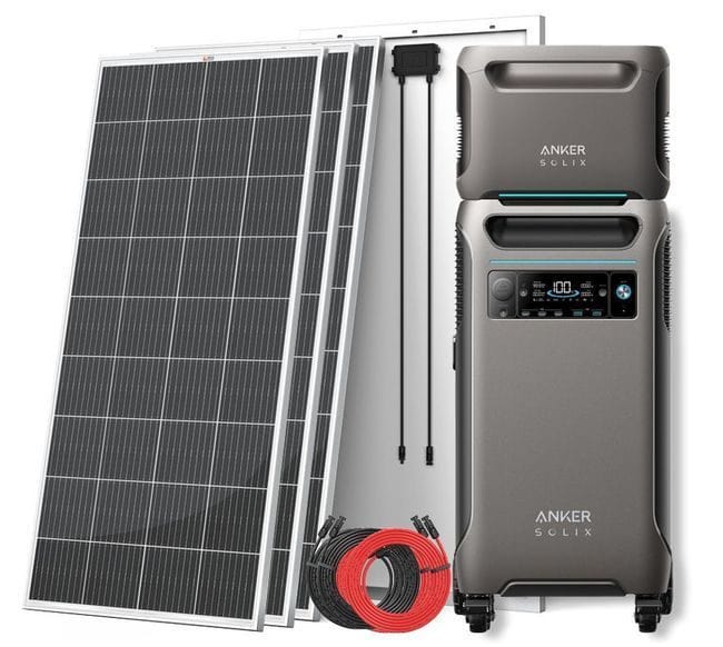 Anker SOLIX F3800 With 200W Solar Panels