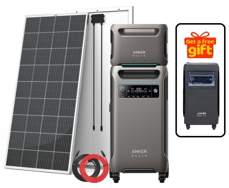 Anker SOLIX F3800 With 200W Solar Panels