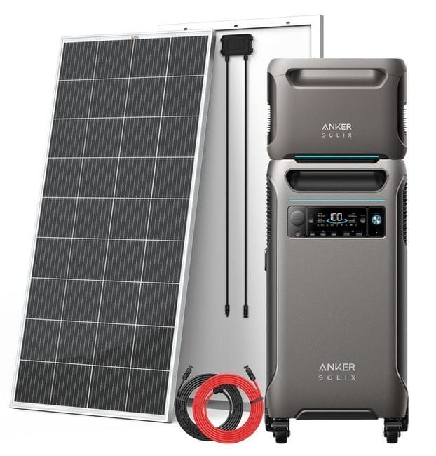 Anker SOLIX F3800 With 200W Solar Panels