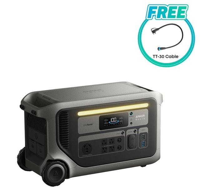 Anker F3000 Portable Power Station – 3072Wh / 3000W LiFePO4