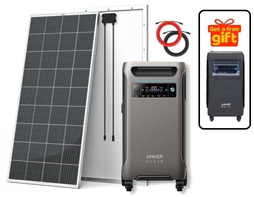 Anker SOLIX F3800 With 200W Solar Panels