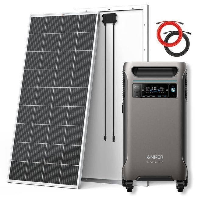 Anker SOLIX F3800 With 200W Solar Panels