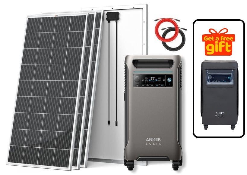 Anker SOLIX F3800 With 200W Solar Panels