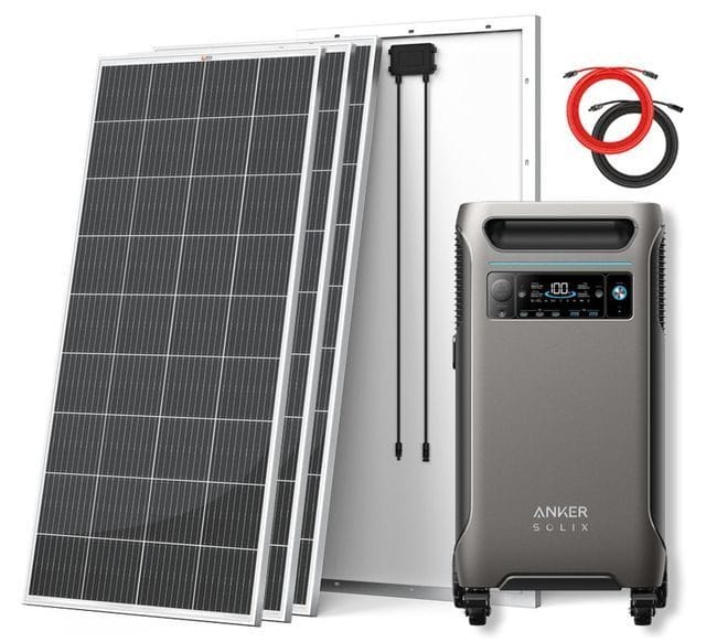 Anker SOLIX F3800 With 200W Solar Panels