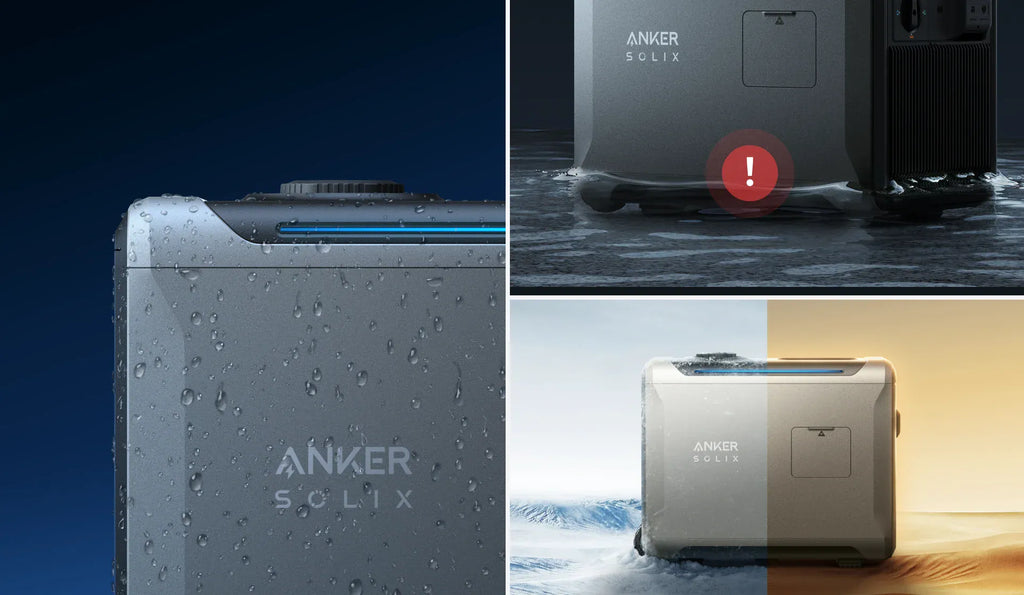 Anker SOLIX Smart Generator 5500 Tri-Fuel Generator for E10 Home Backup