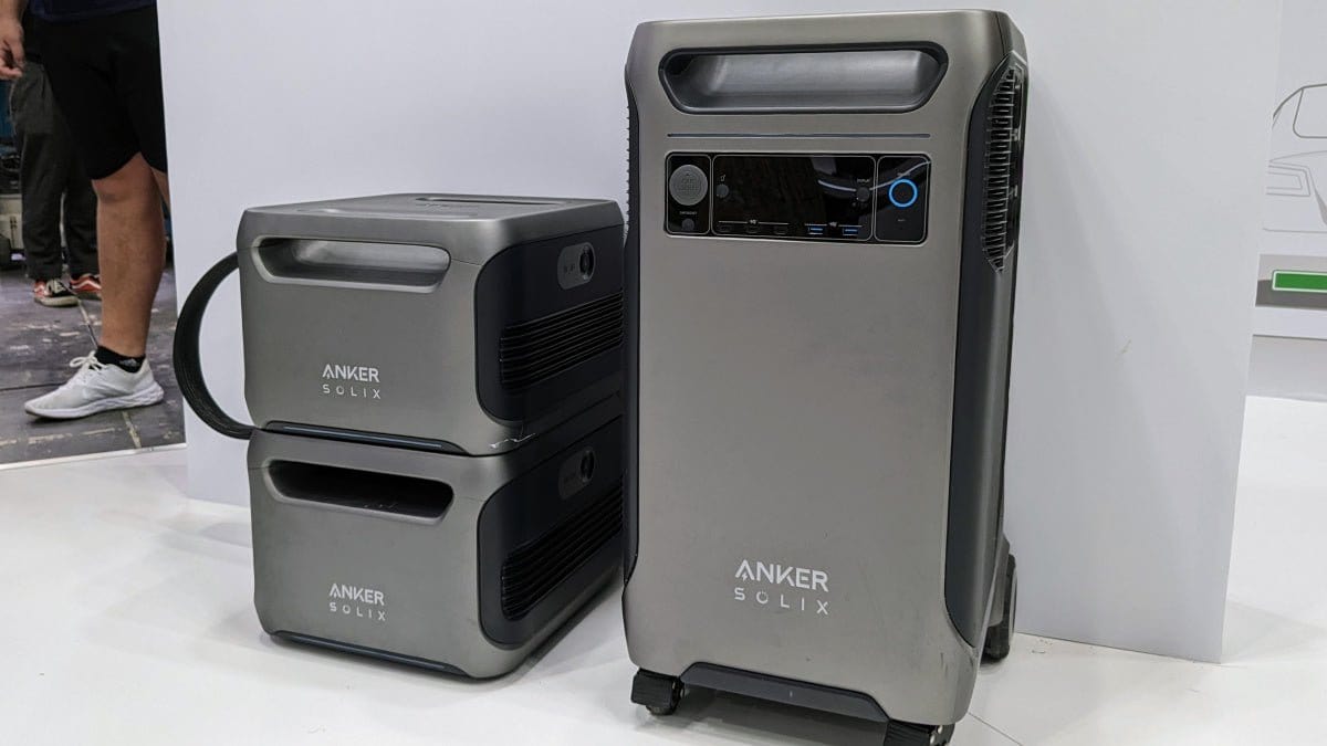 Anker SOLIX F3800 6000W Solar Generator | 3.84kWh Expandable Home Backup Power
