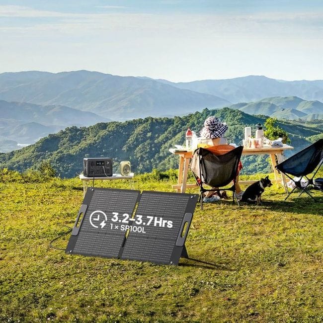 BLUETTI SP100L 100W Foldable Portable Solar Panel