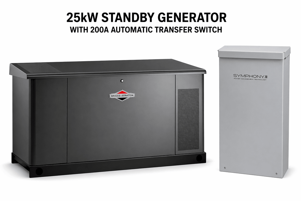 Briggs & Stratton 25kW Standby Generator