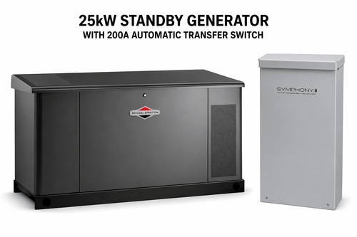 Briggs & Stratton 25kW Standby Generator