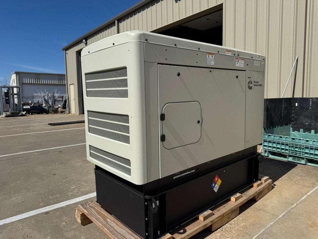 Cummins C30D6 30kW Enclosed Diesel Generator 120/240V Single Phase | Tank Options