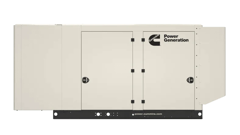 Cummins C80D6C 80kW Diesel Standby Generator 120/240V Single Phase Enclosed