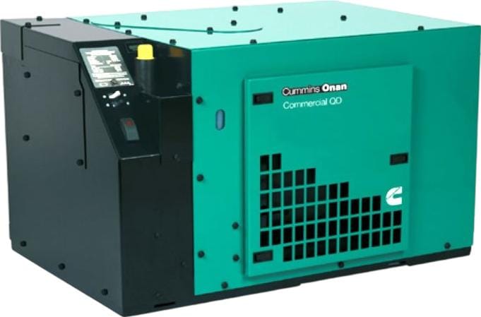 Cummins Onan Commercial QD 5 HDKBC 5kW Diesel Generator | 120V & 120/240V | 60Hz