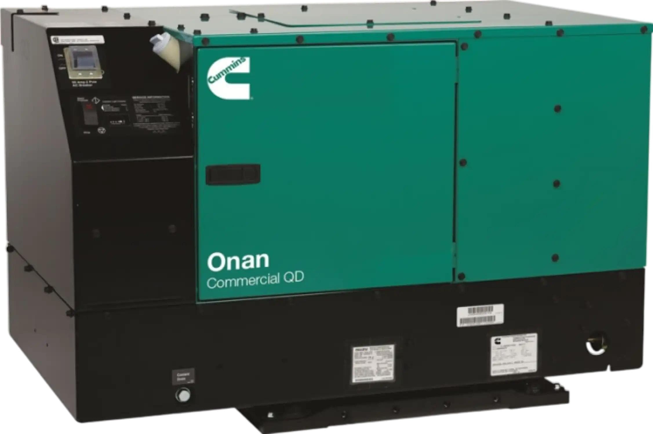 Cummins Onan Commercial QD 7.5 HDKAT 7.5kW Diesel Generator | 120V | 60Hz
