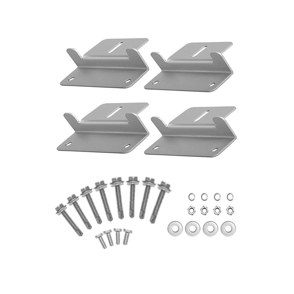 100 Watts All Black Monocrystalline Solar RV Kits