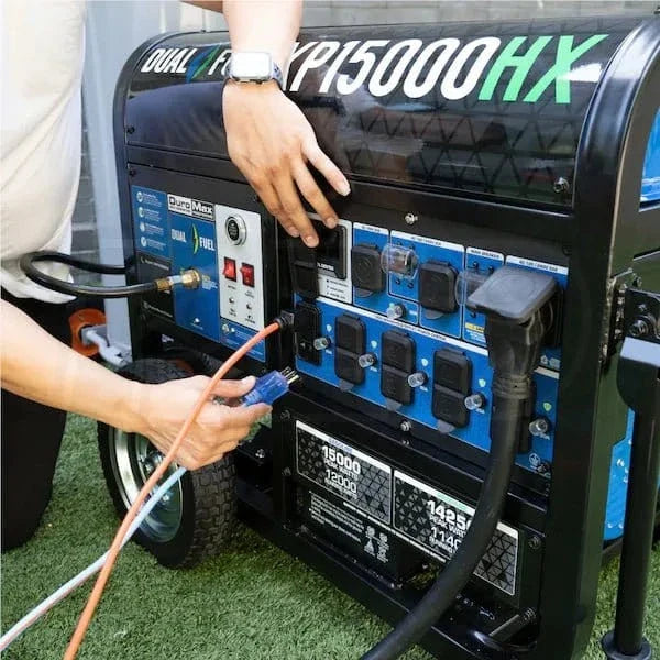 DuroMax XP15000HX – 15,000W Dual Fuel Generator
