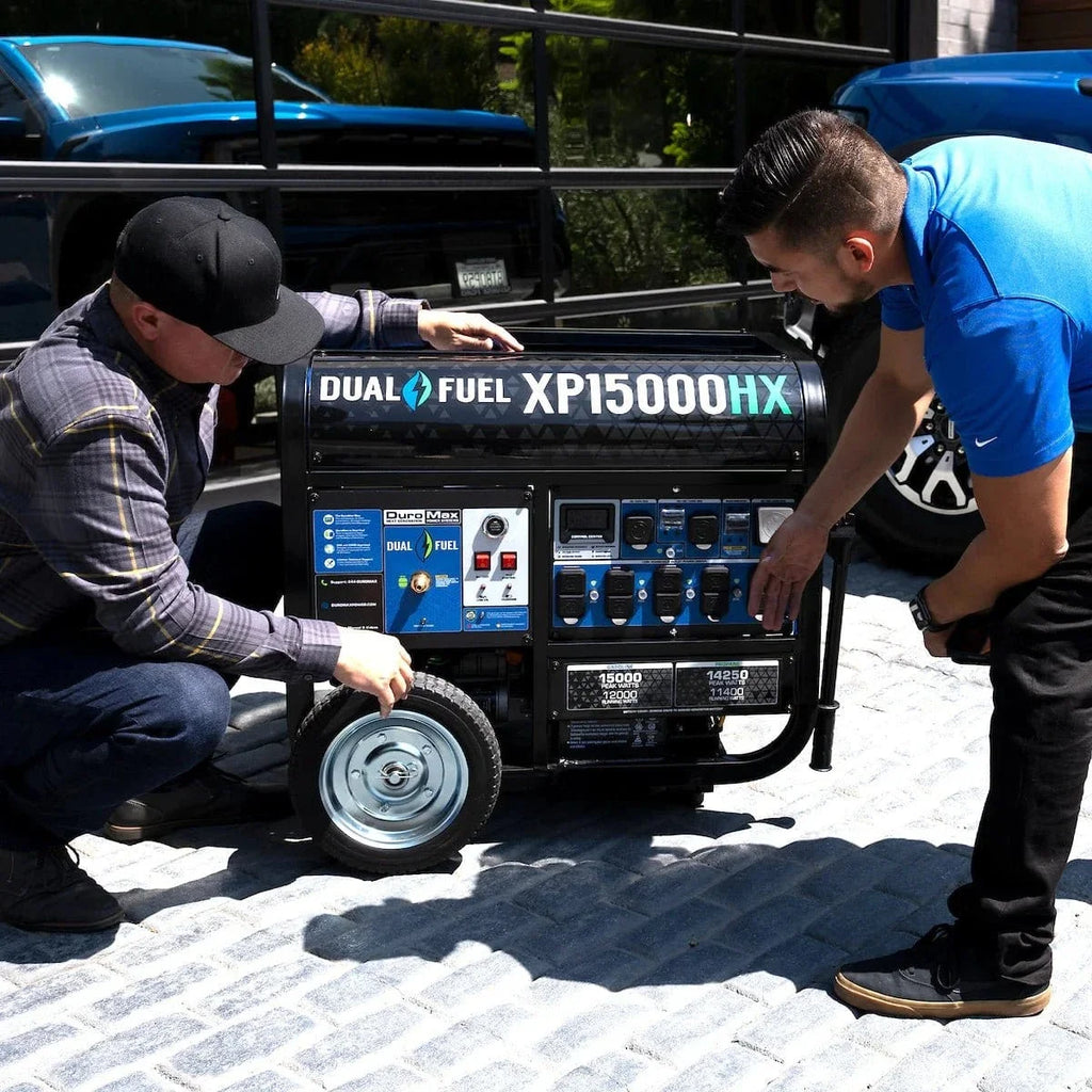 DuroMax XP15000HX – 15,000W Dual Fuel Generator