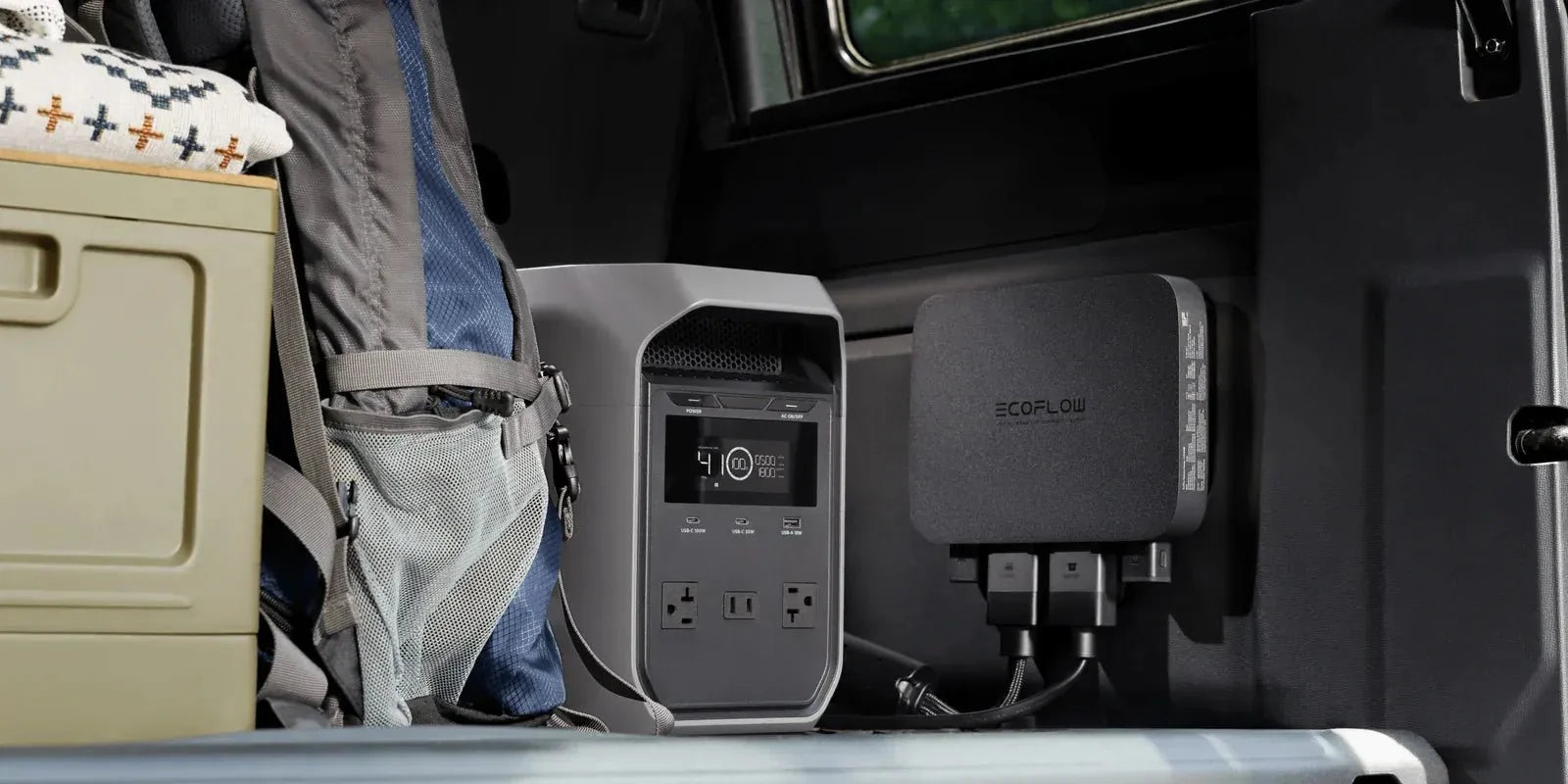 EcoFlow DELTA 3 Classic Portable Power Station | 1024Wh LiFePO4 Battery | 1800W Output