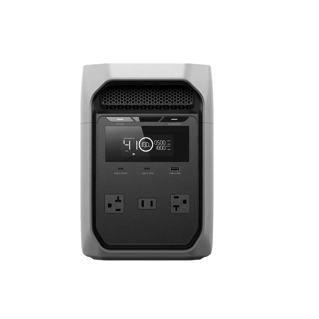 EcoFlow DELTA 3 Classic Portable Power Station | 1024Wh LiFePO4 Battery | 1800W Output
