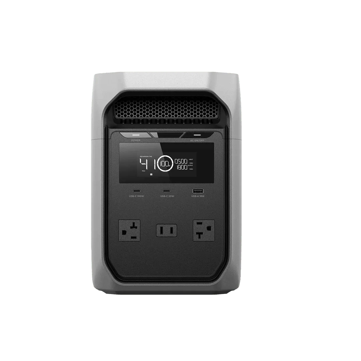 EcoFlow DELTA 3 Classic Portable Power Station | 1024Wh LiFePO4 Battery | 1800W Output