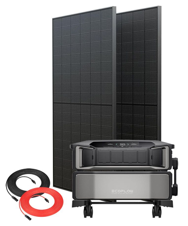 Ecoflow Delta Pro Ultra Solar Generator with 440 Watt Solar - Rigid Panels