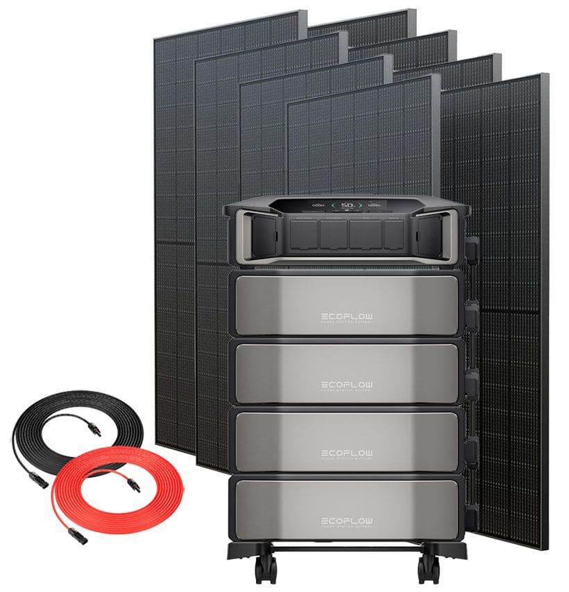 Ecoflow Delta Pro Ultra Solar Generator with 440 Watt Solar - Rigid Panels