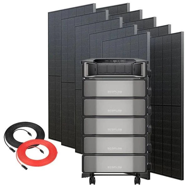 Ecoflow Delta Pro Ultra Solar Generator with 440 Watt Solar - Rigid Panels