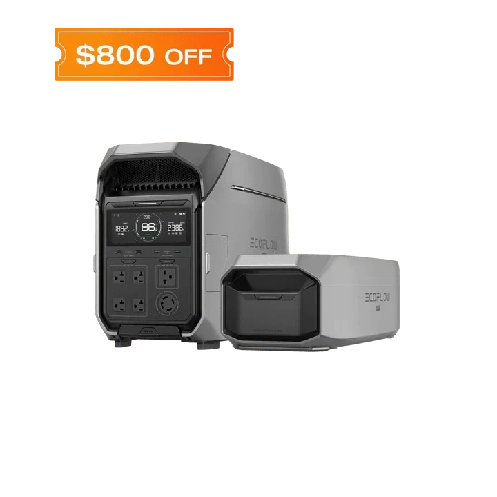 EcoFlow DELTA Pro 3 + 200W Solar Panels