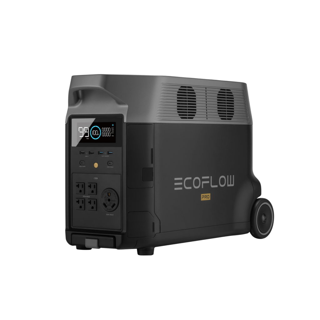 EcoFlow DELTA Pro Portable Power Station with 400 Watts of Solar Panels